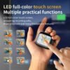 🎧 Écouteurs Sans Fil TWS avec Écran Tactile LCD – ANC + ENC