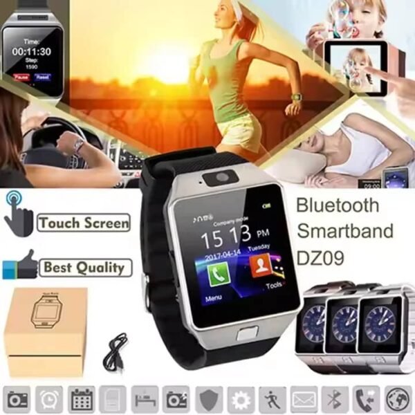 IMG-20260210-WA0051 ⌚ Montre Connectée DZ09 – Élégance & Technologie à Votre Poignet
